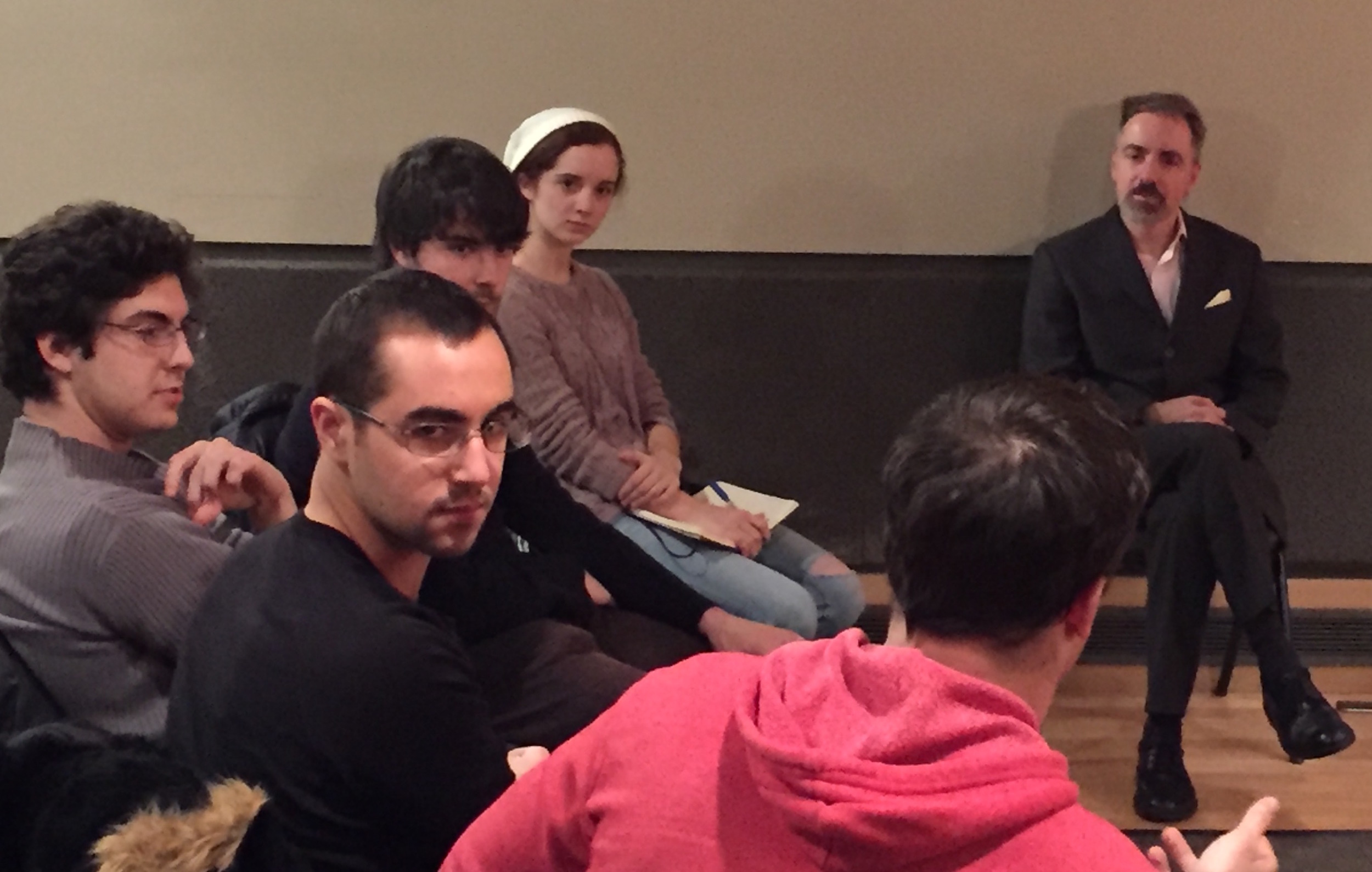 Master Class on Making a Career as a Professional Musician, at Connecticut College