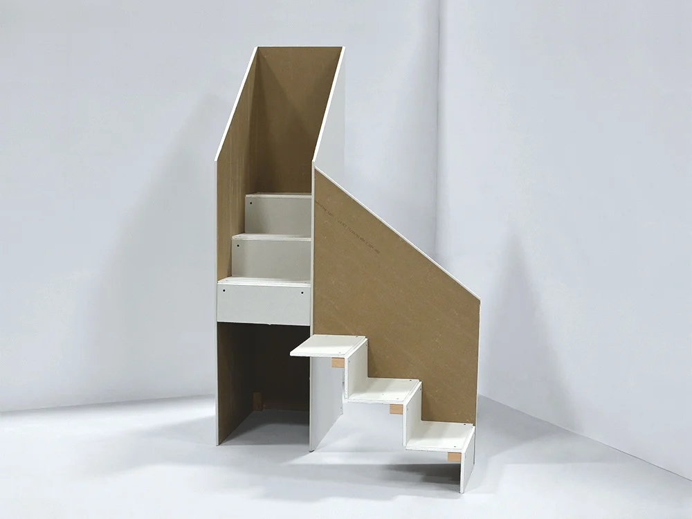 Ascending Stairs, Washington Monument , 42” x 65” x 42”