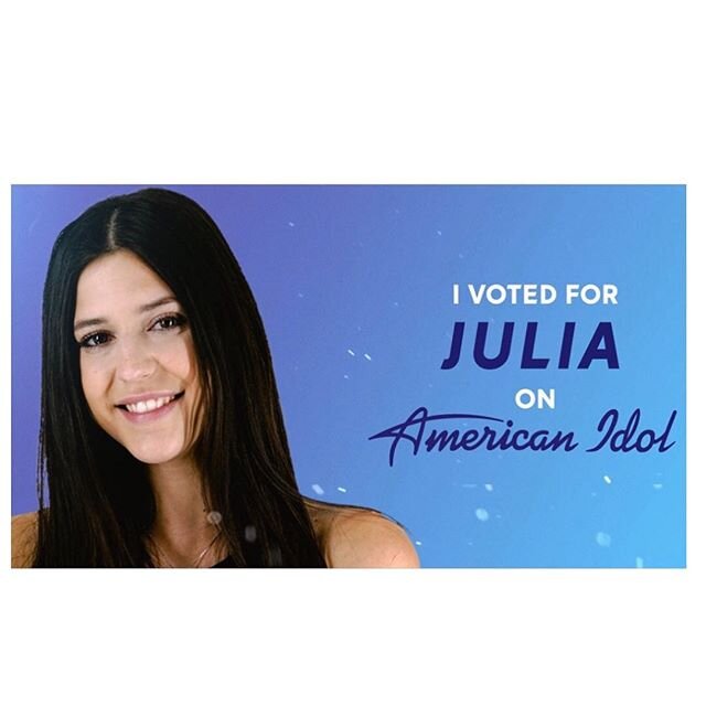 Top 7! Just a few hours left to vote for our Castellano&rsquo;s House of Music Alumni @julia.gargano to advance to the FINALS on American Idol! Text 17 to 21523 or vote at americanidol.com/vote or on the American idol app. 10 votes per voting method 