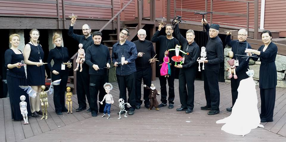  Jim and Phillip's marionette class, Eugene O'Neill Theater Center