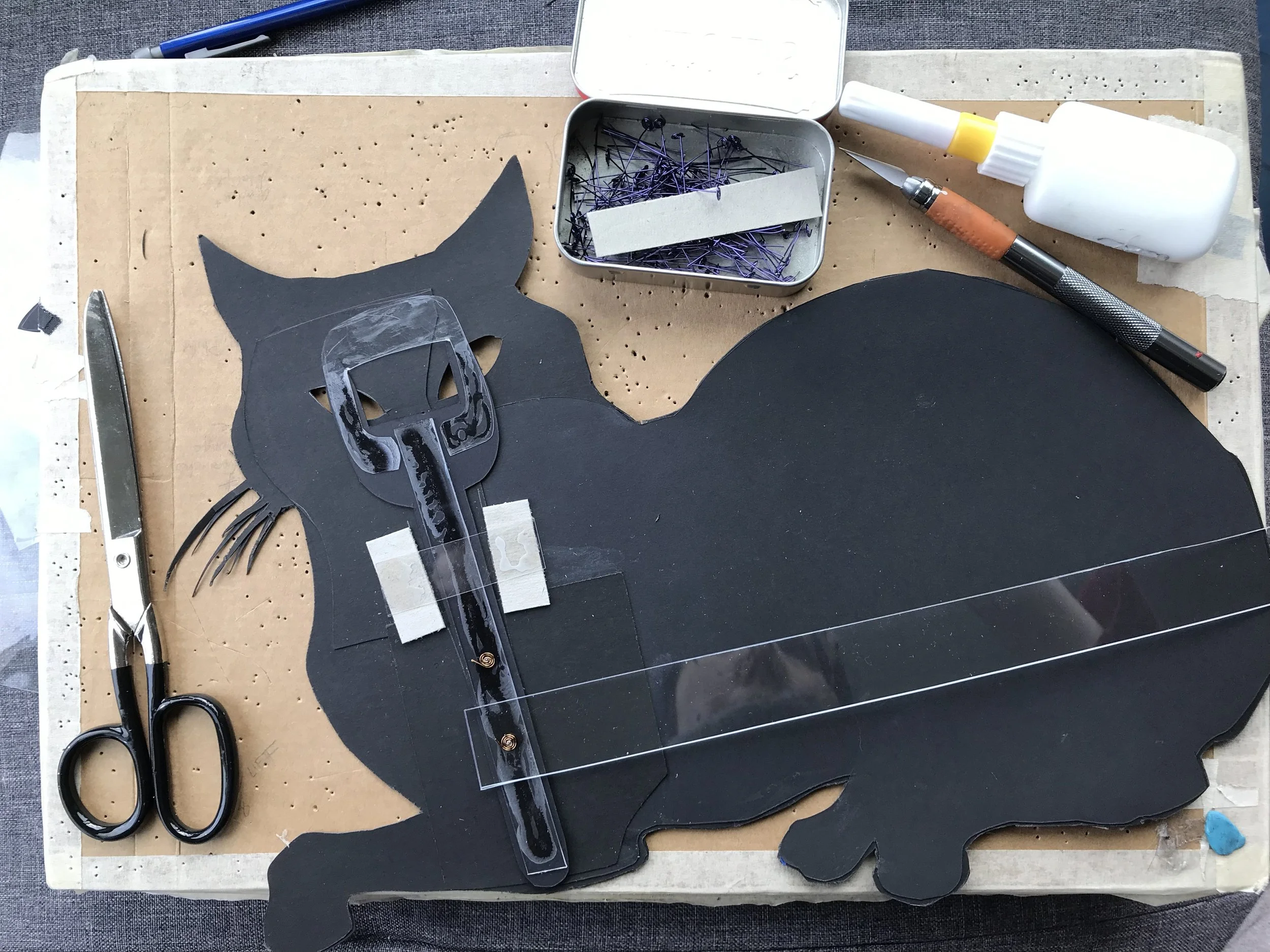 shadow puppetry workshop / Geneva NY