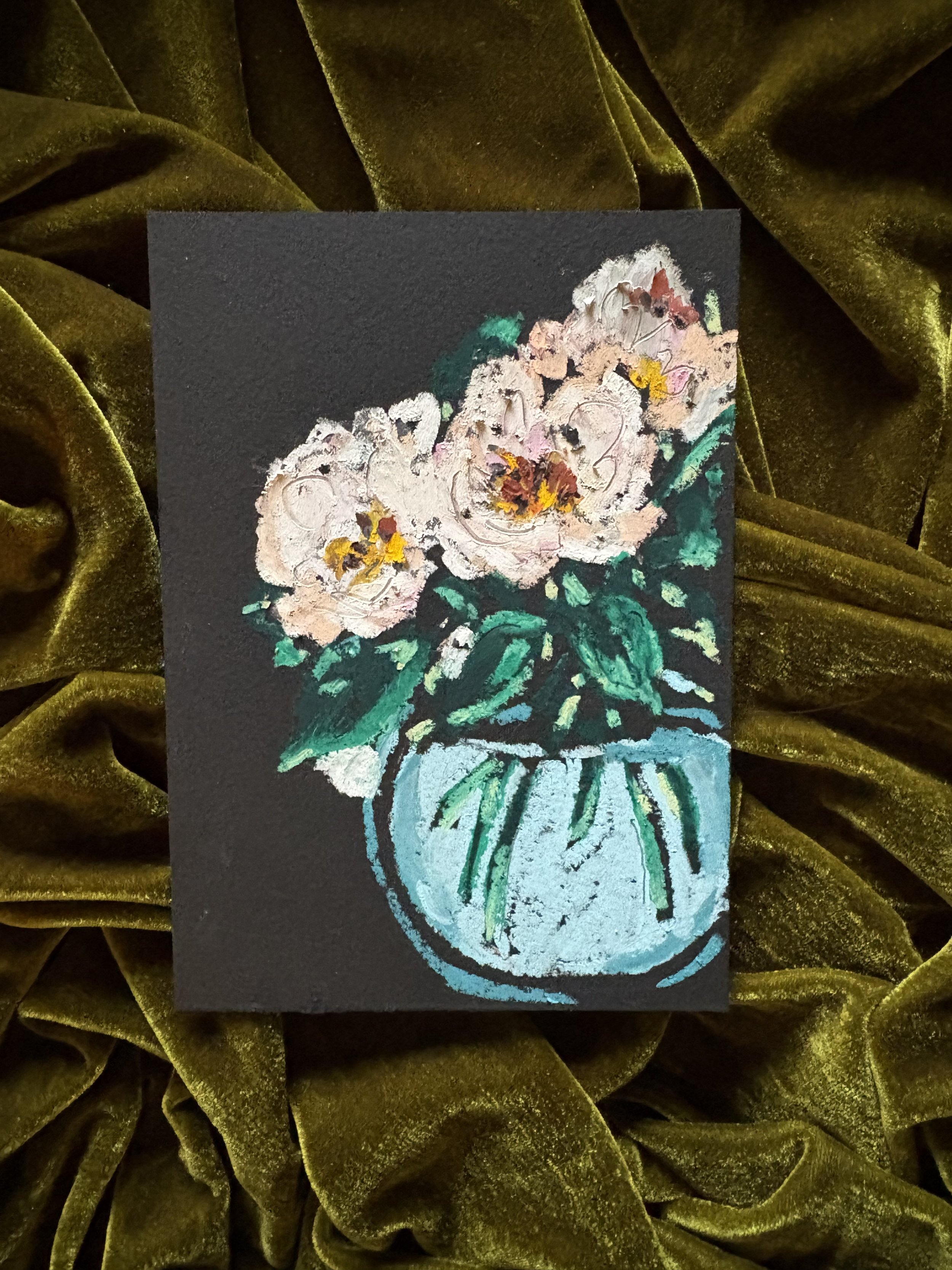 “Light Flowers in Gloom”