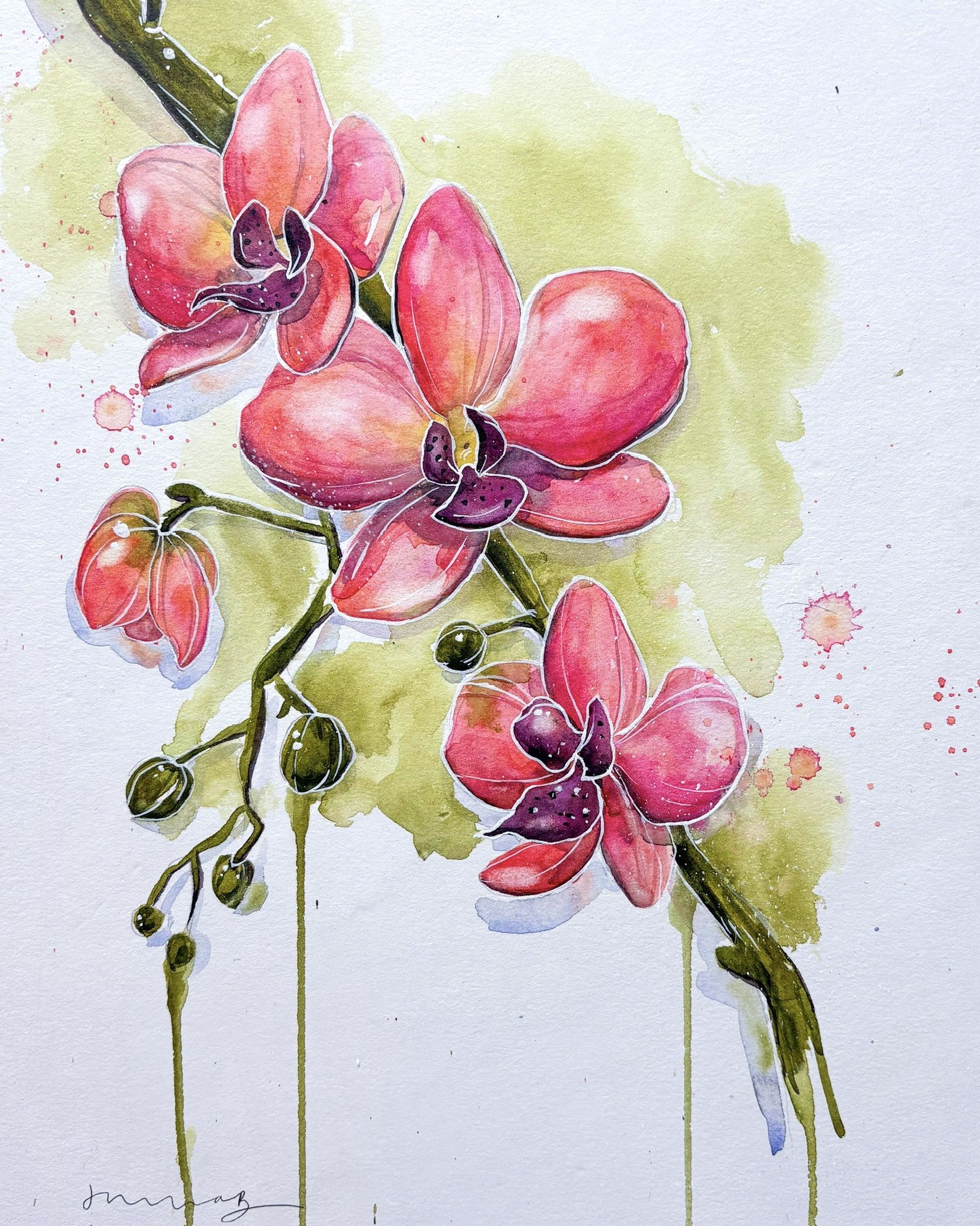 Orchid Branch - PRINT