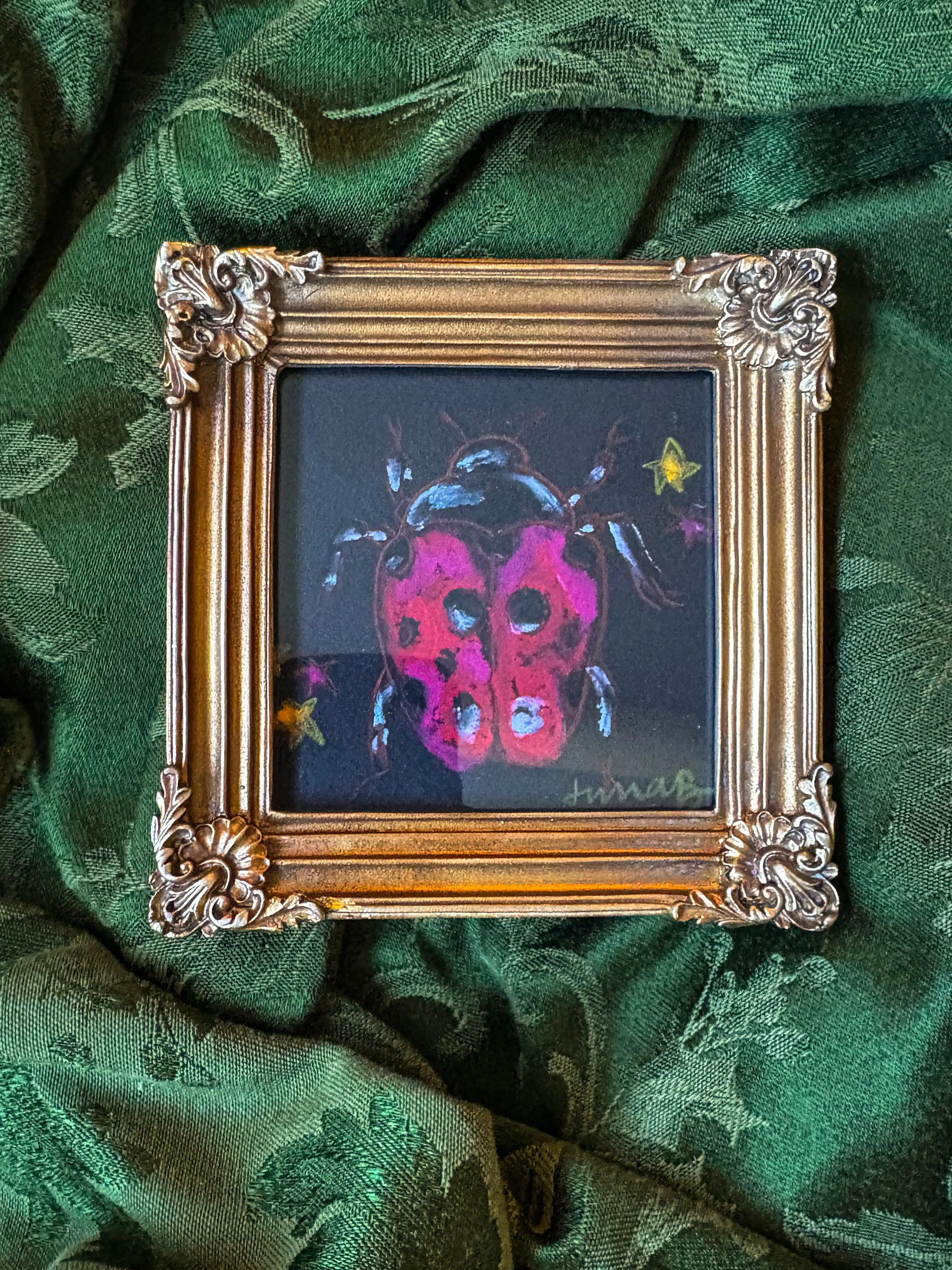 Ladybug in Pastel