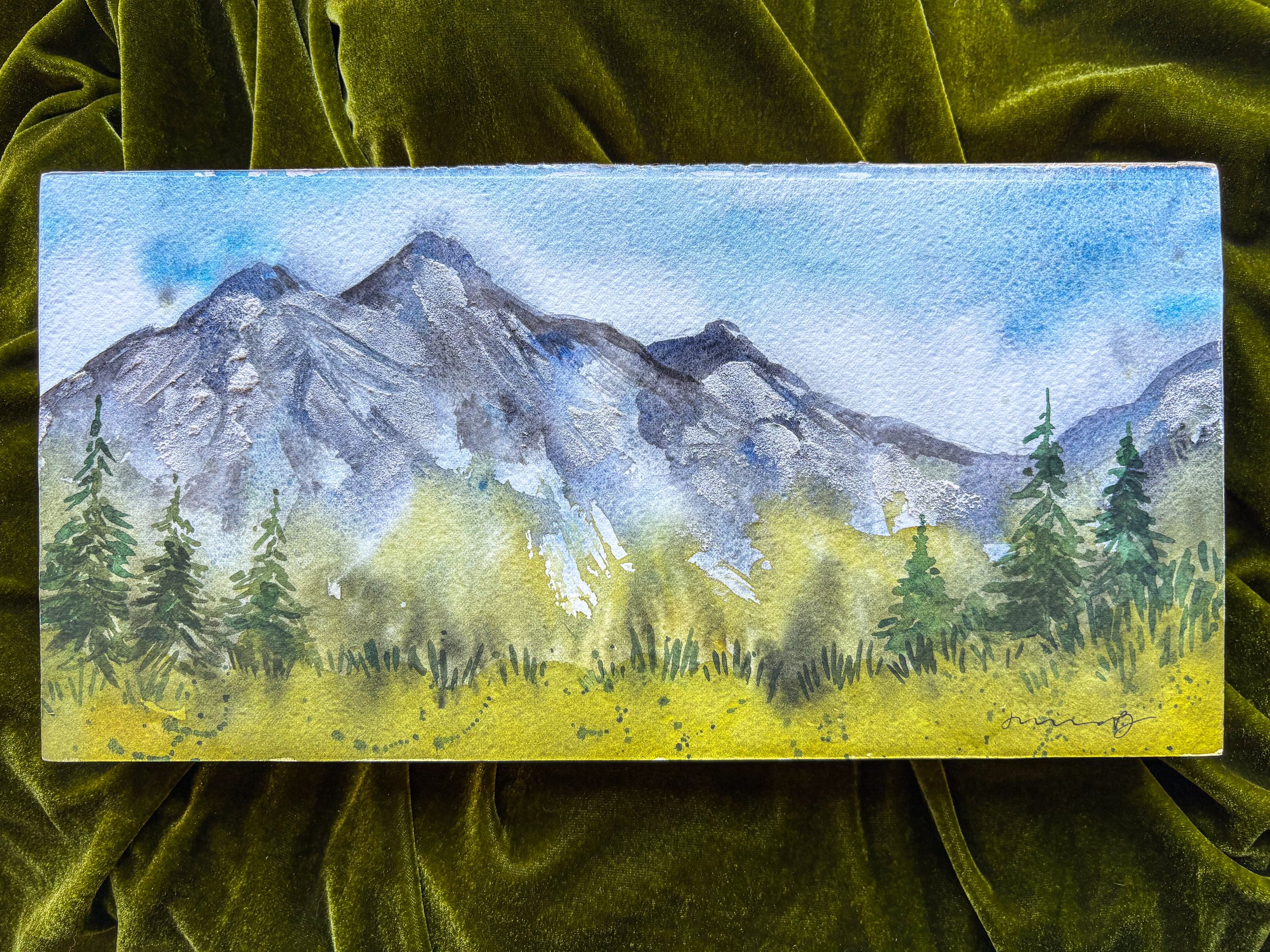 Textured PNW Landscape