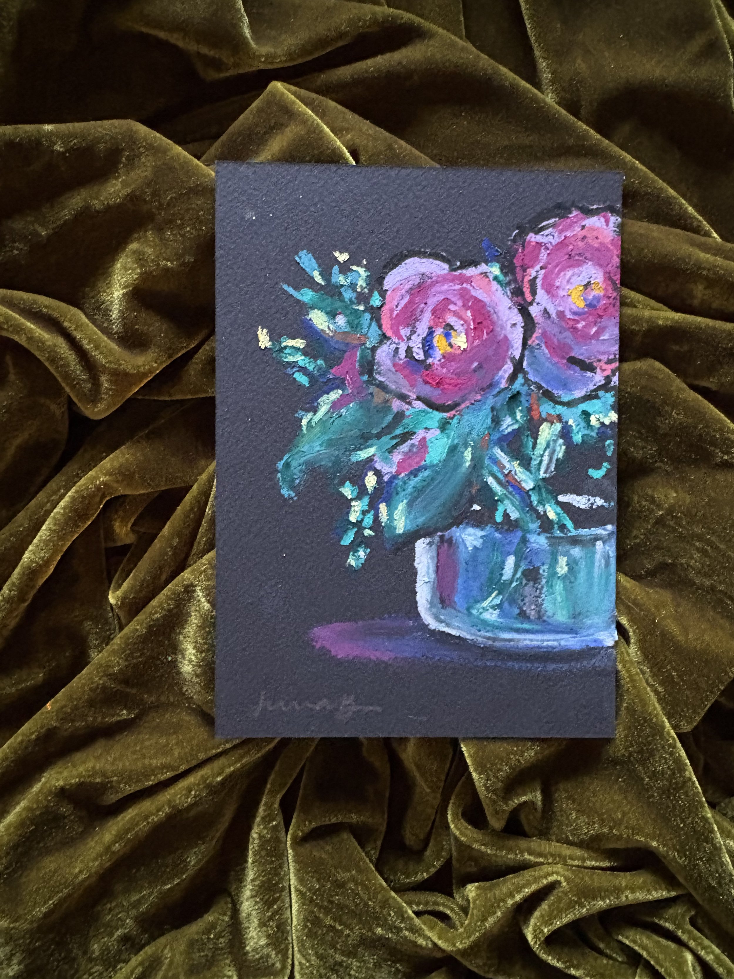 “Twilight Poppies”