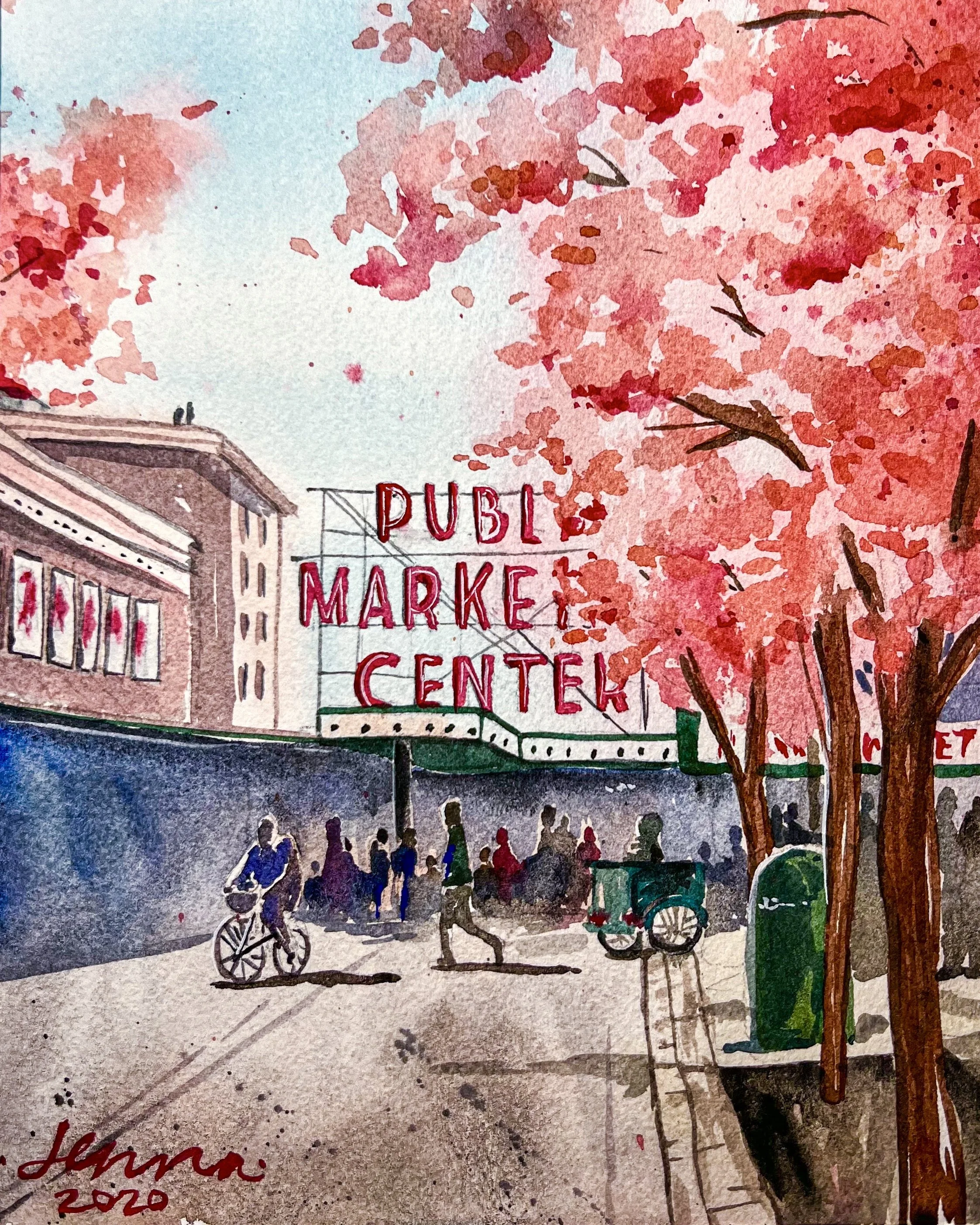 Pike Place Market, Seattle - PRINT
