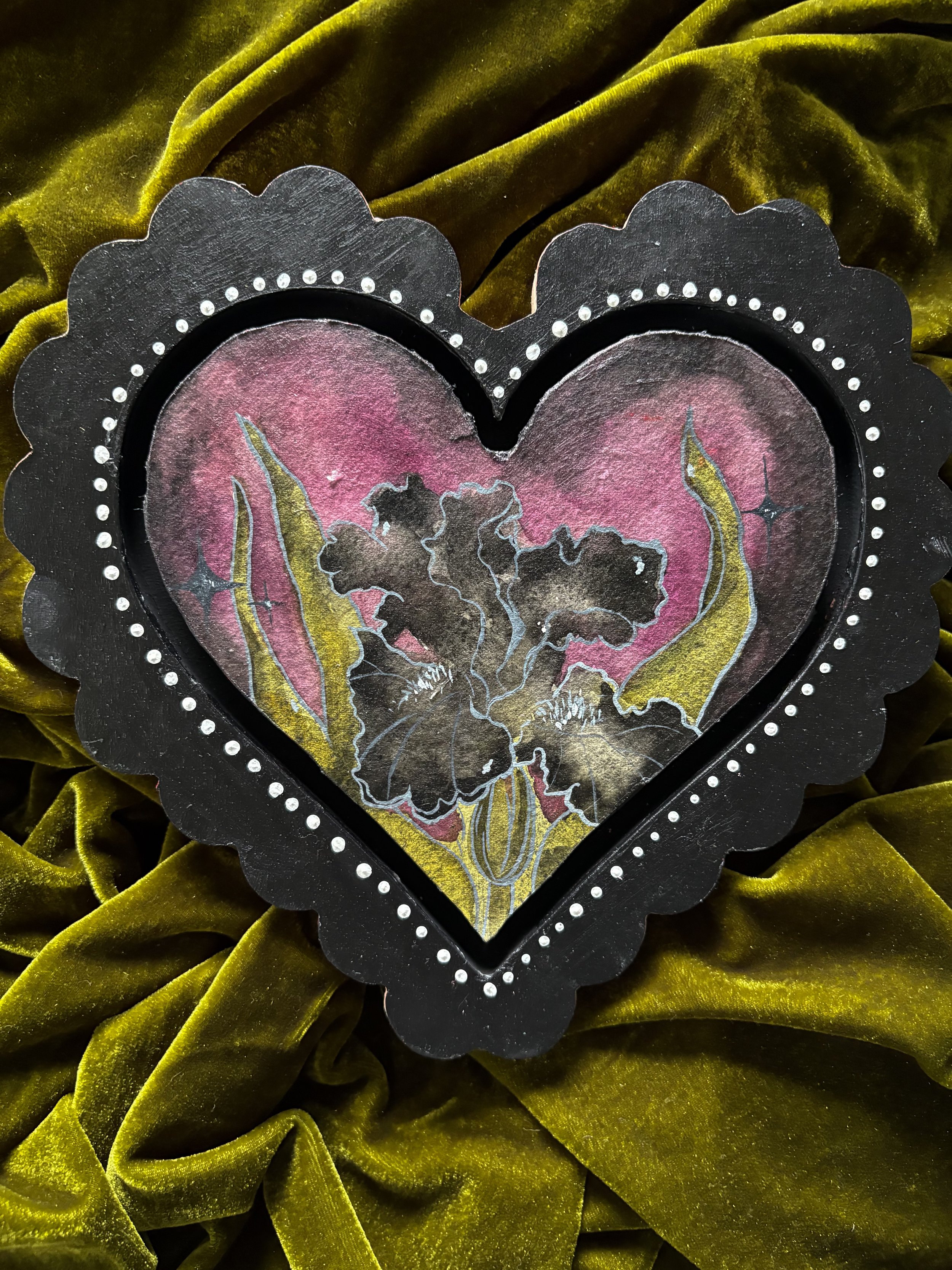 “Depths” - (black iris)