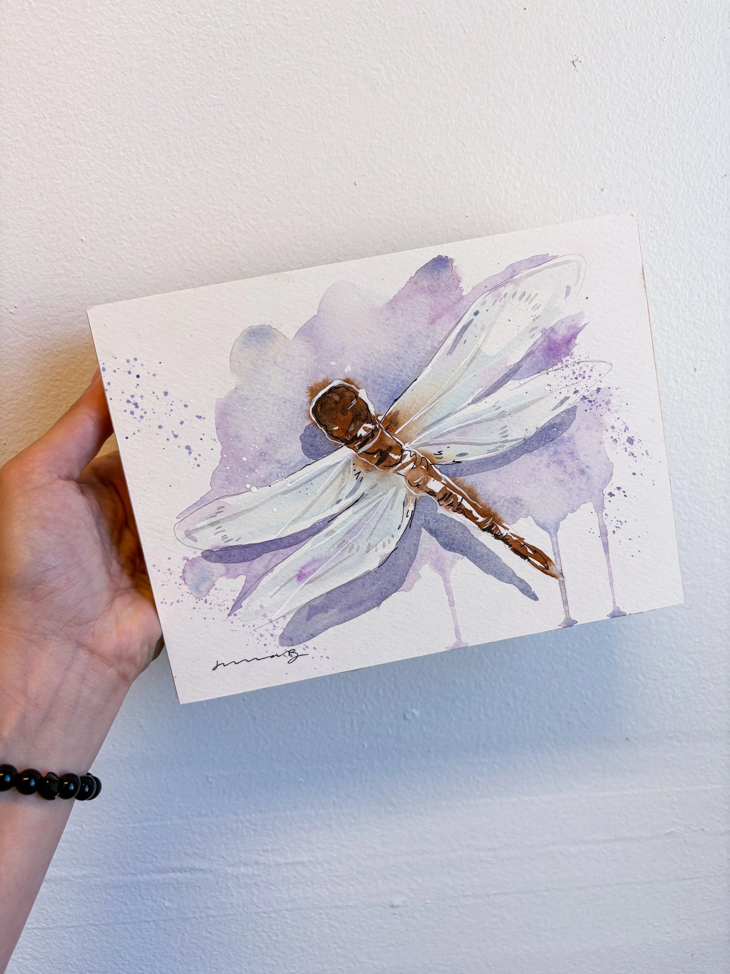 Dragon Fly in Purple