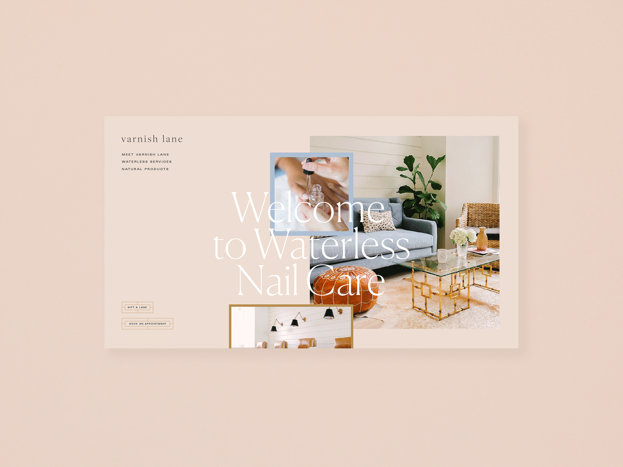 VARNISH LANE (1/3) Freelance In Development Illustration Sarah Congdon WORK Brand Expansion Copywriting Site Design Type System —