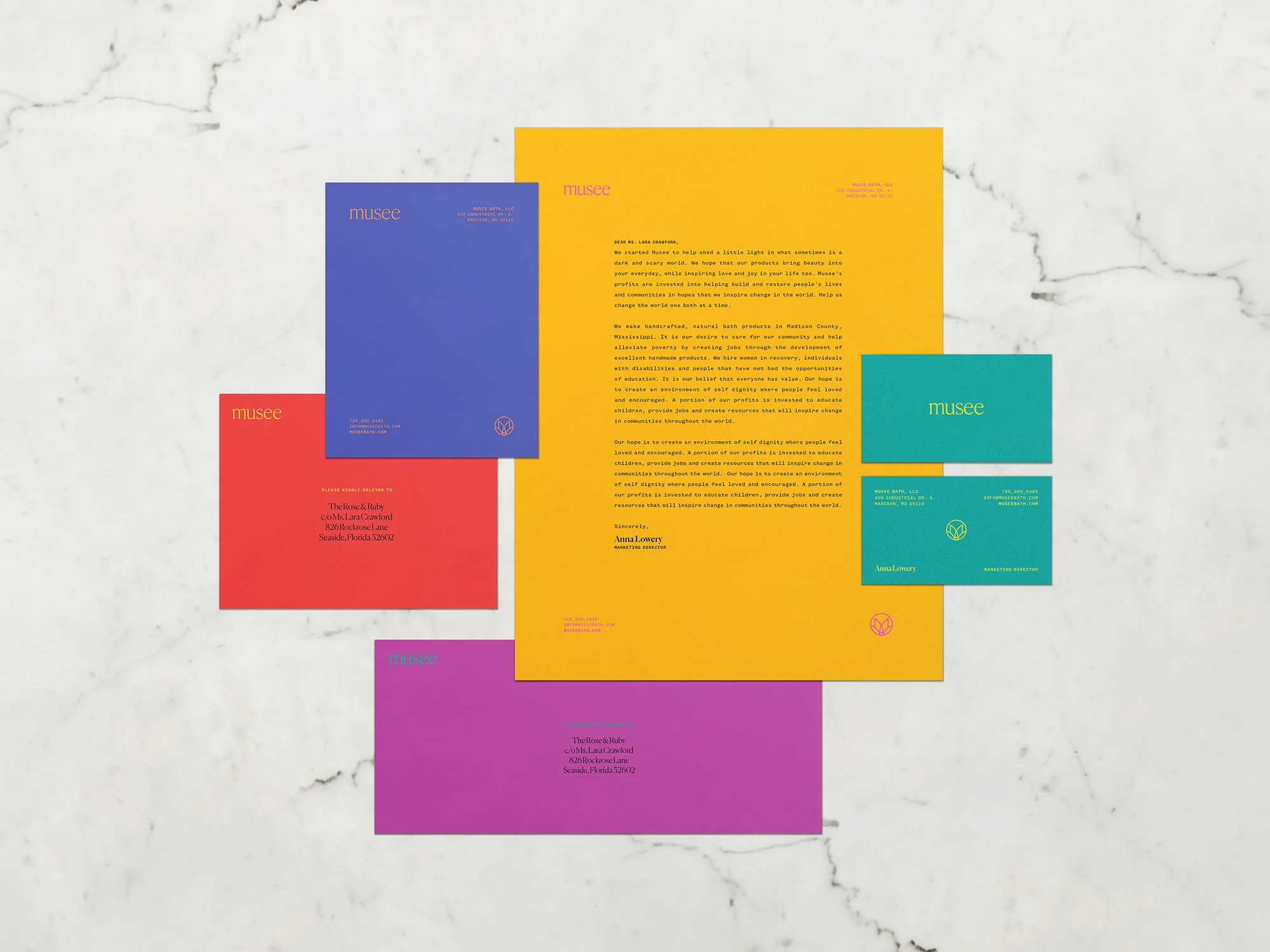 MUSEE BATH (1/3) Studio Work Proposed Design Creative Direction José Reyes Art Direction Ashley Shugart WORK Branding Identity —