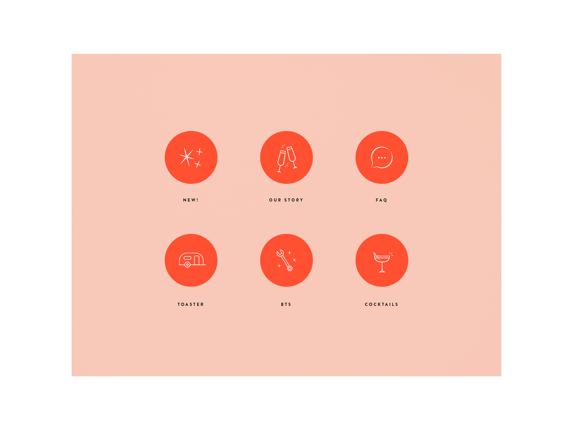 TOASTWORTHY (4/4) Freelance WORK Brand Expansion Icon Design Content Organization —