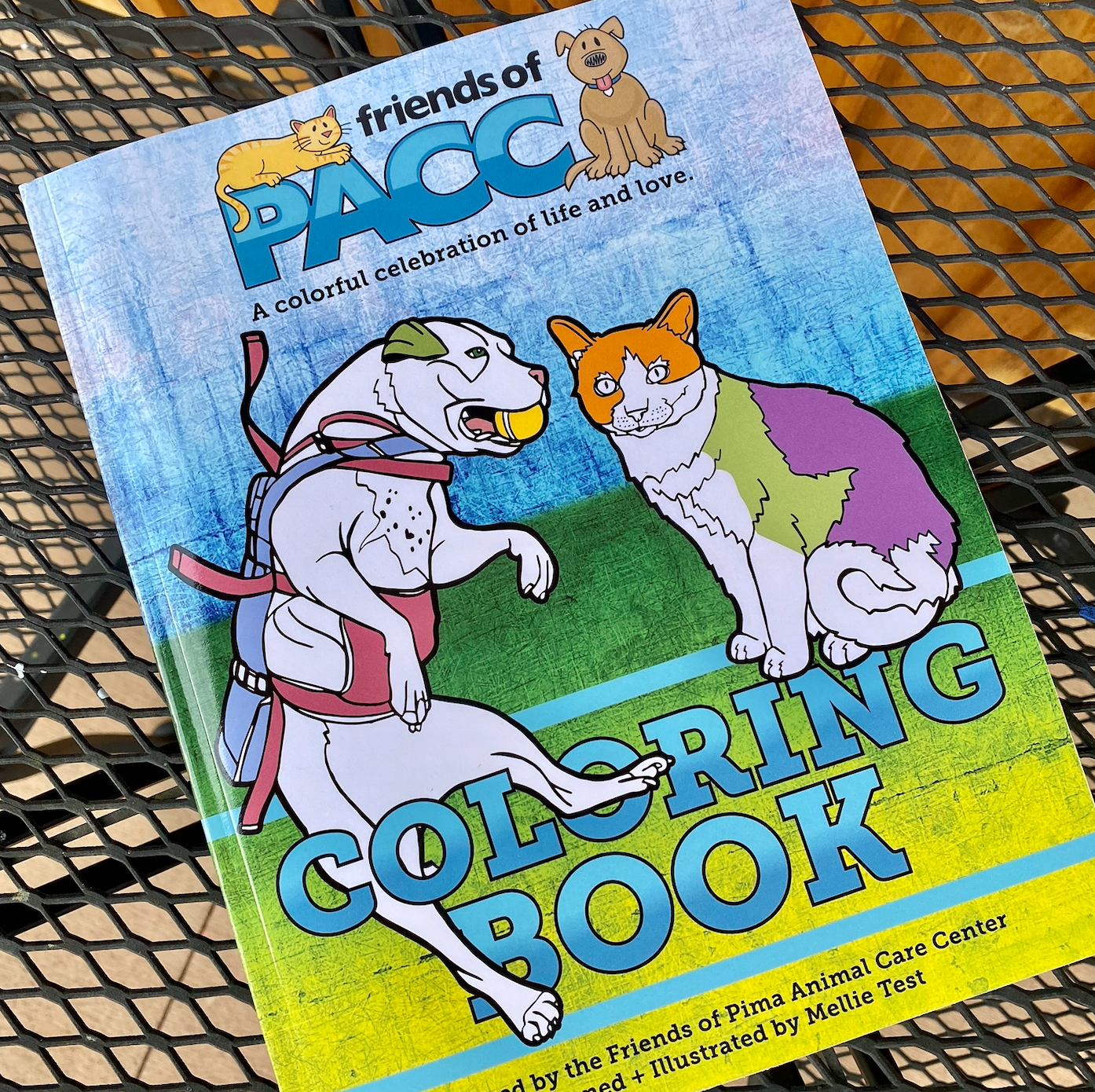 Friends of PACC Animal Shelter Coloring Book
