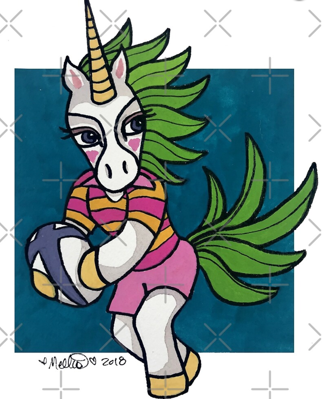 Sporticorn: Passing Rugby Unicorn