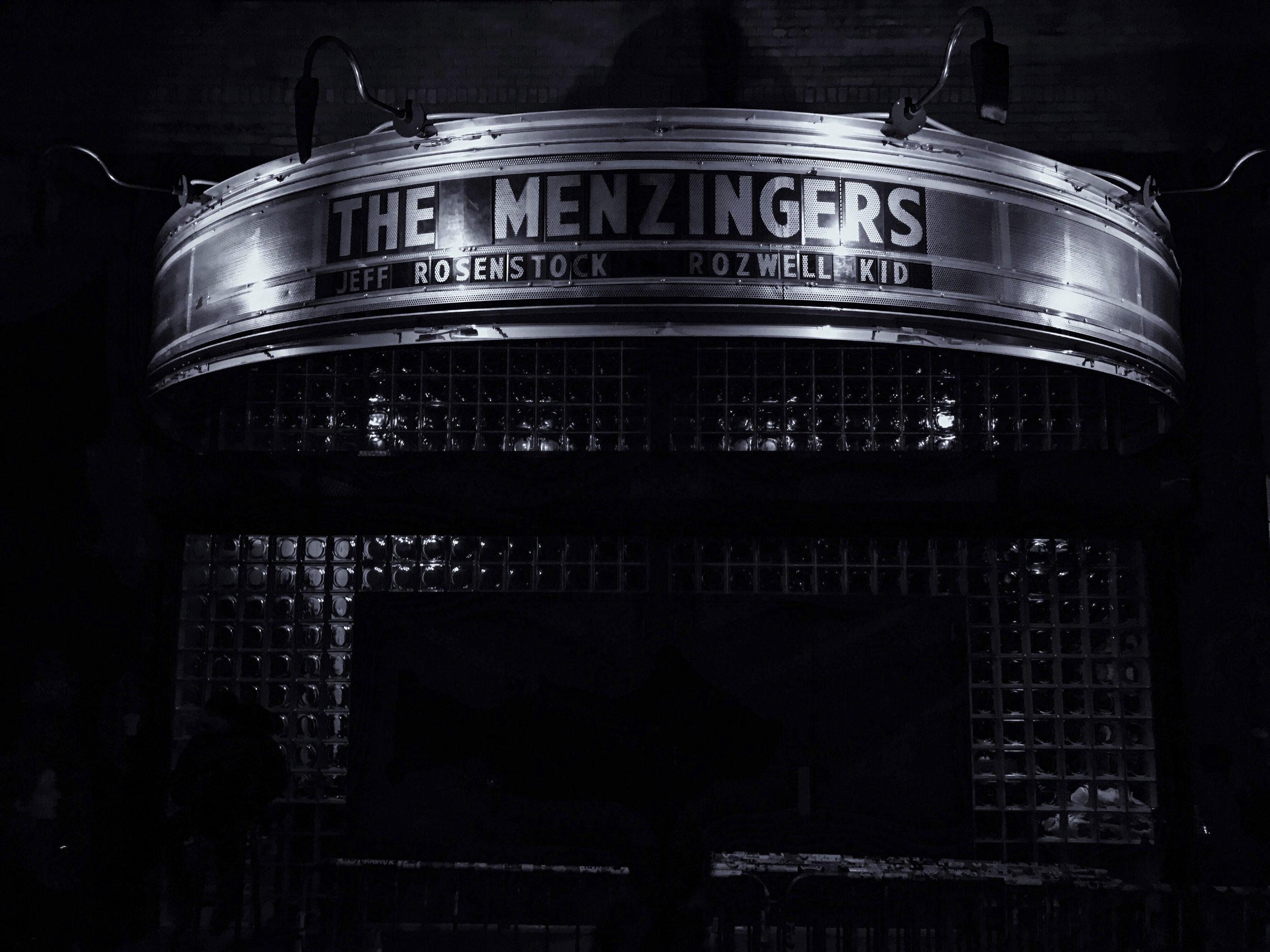 marquee outside music hall of williamsburg, 4/2/17. photo by me.