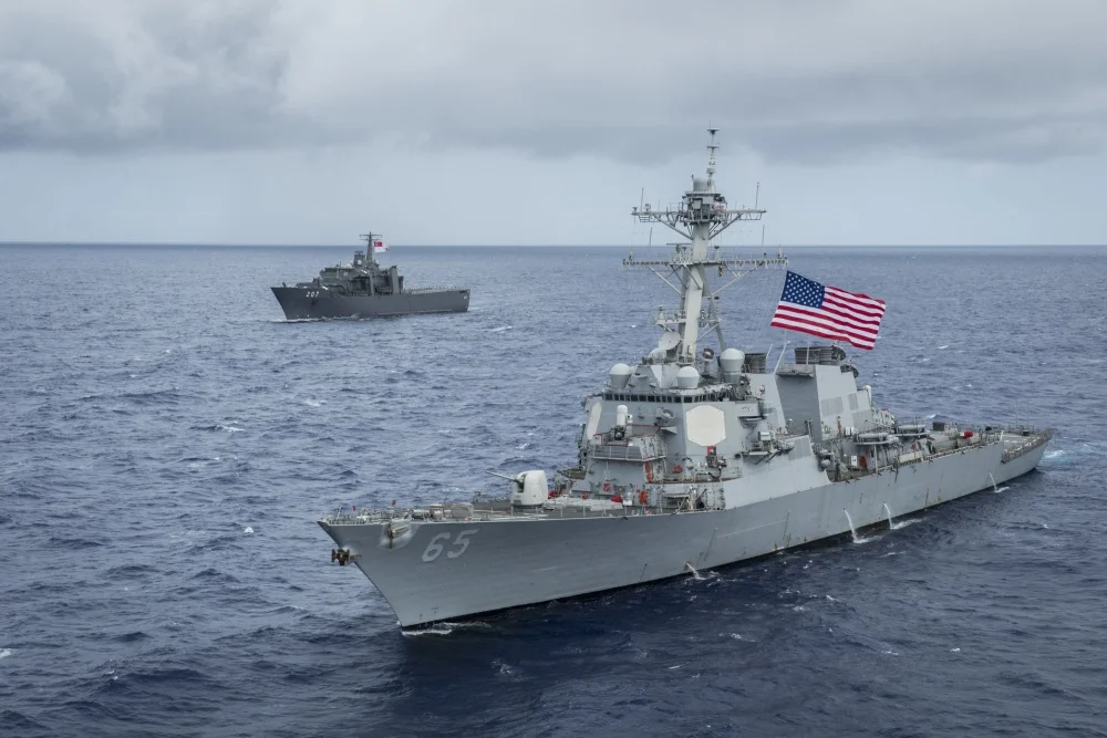 THE U.S.S. BENFOLD.