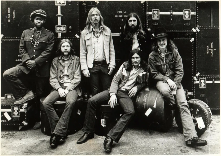 the original allman brothers band in 1969.