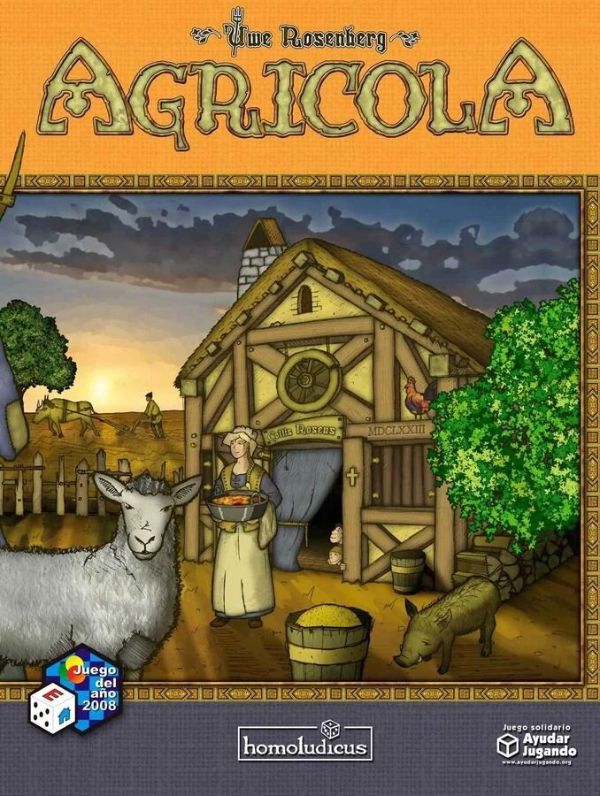 10 Board Games in 10 Days - Day 3 - Agricola