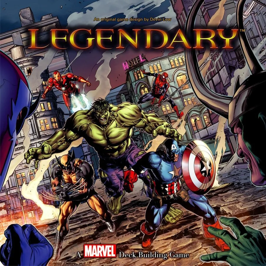 10 Board Games in 10 Days - Day 9 - Legendary: A Marvel Deck Building Game