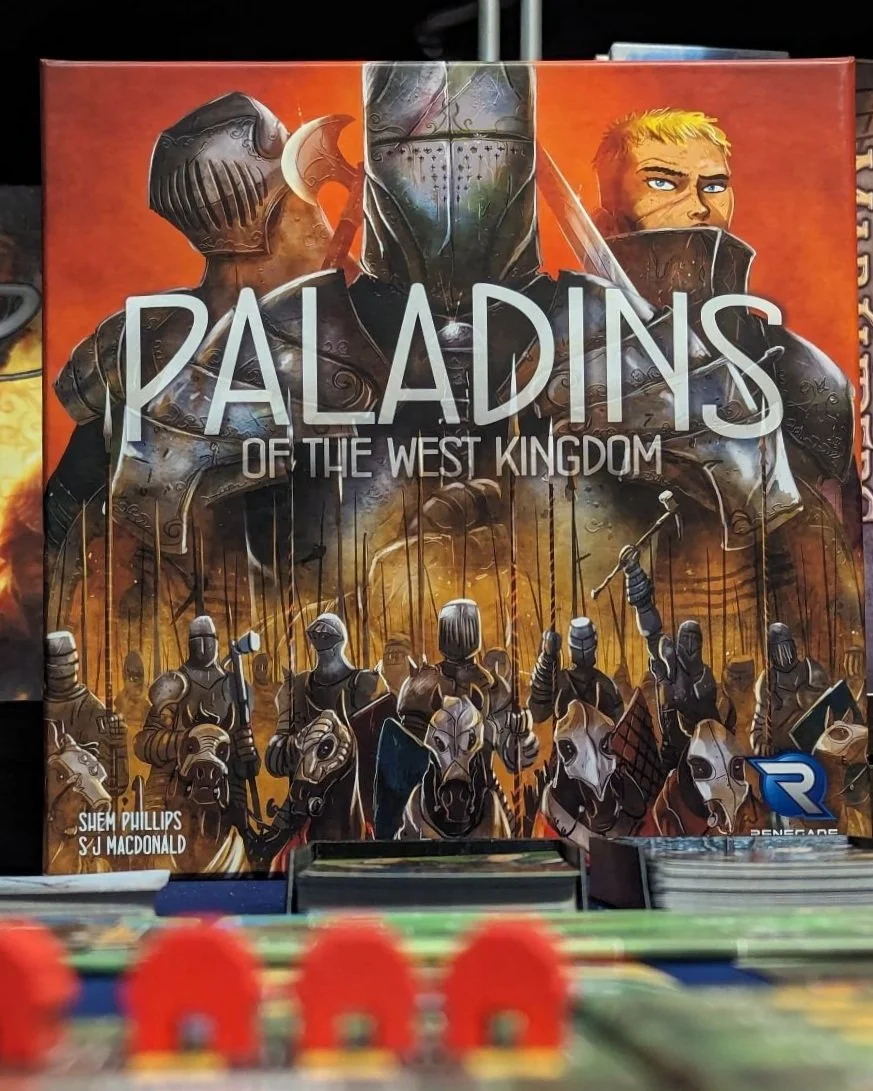 Favorite Board Games I played in 2023 - Paladins of the West Kingdom