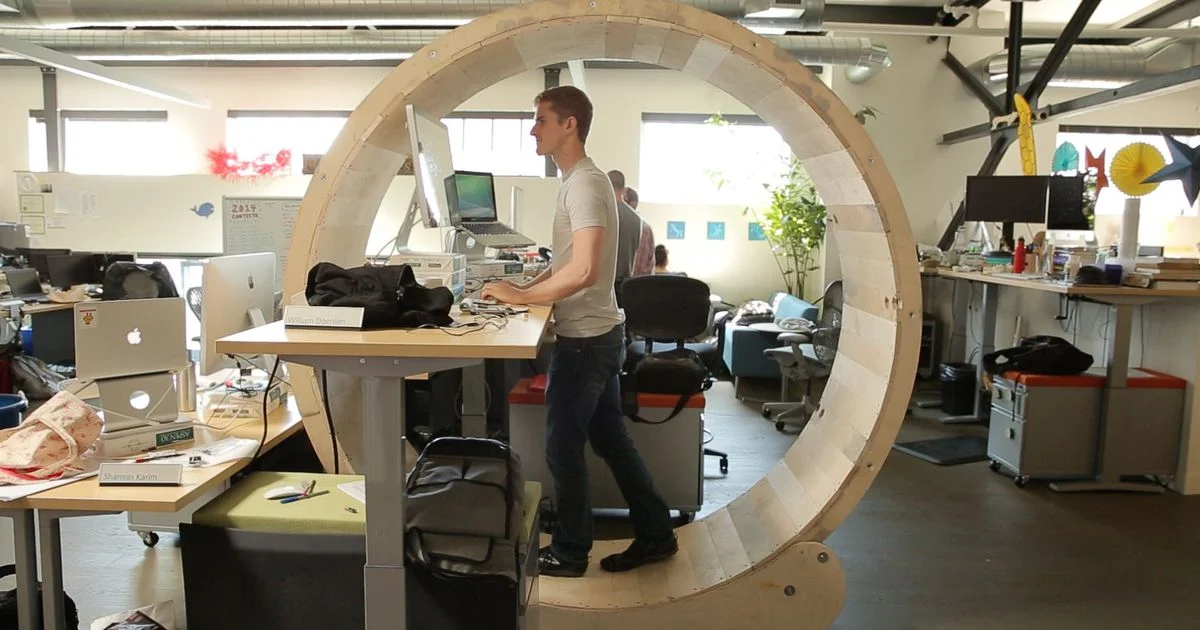 Human hamster wheel! Overkill?