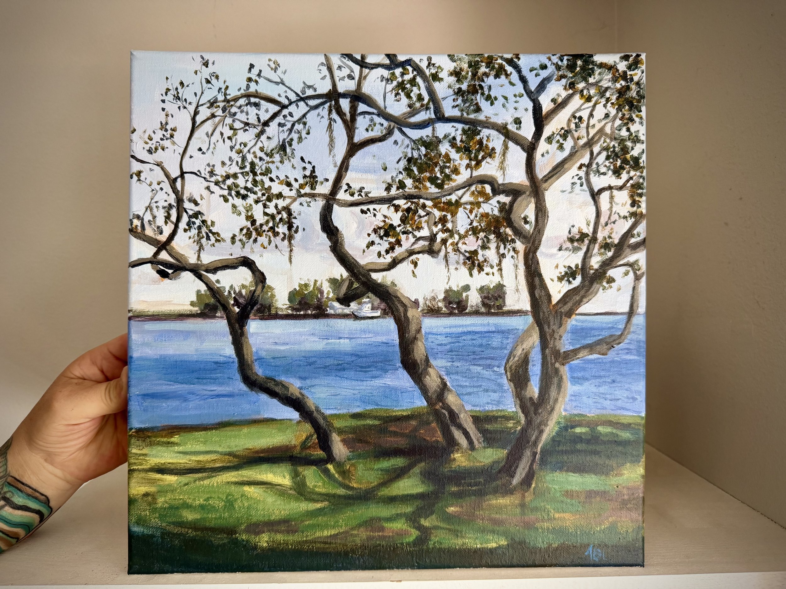 Three Trees on the Bay, Annastasha.jpg