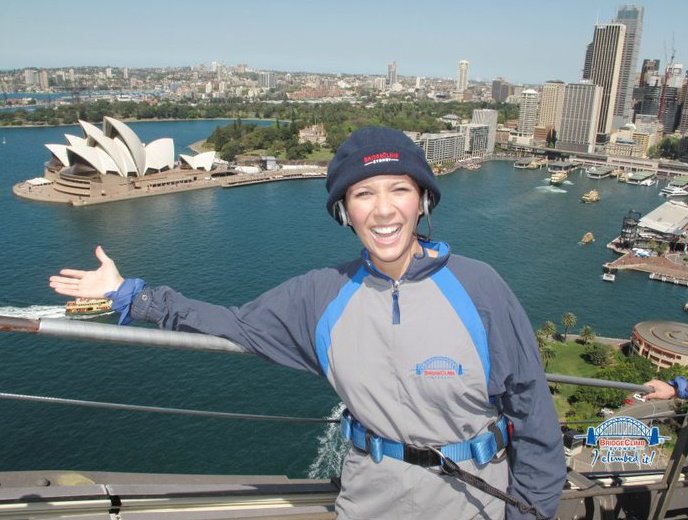 Top of the Sydney Harbor Bridge