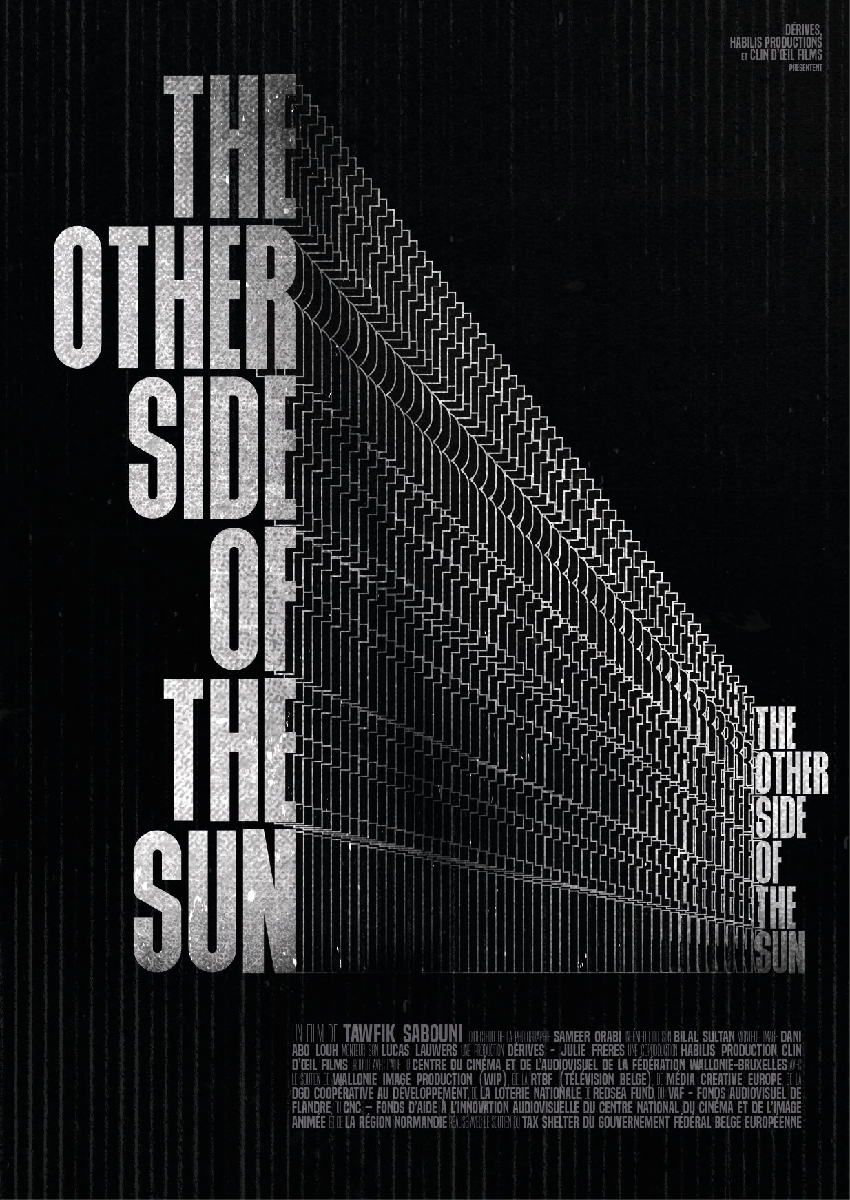 affiche non retenue pour le film "The other side of the sun" de Tawfik Sabouni