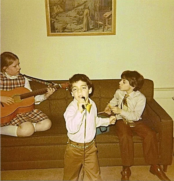 My brother channeling Tom Jones