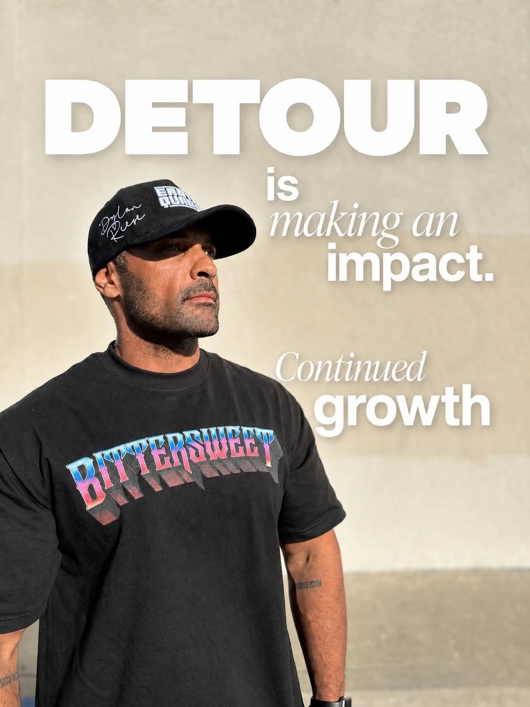 The goal was never numbers.

The goal was always impact.

If one person turns back to God, finds hope, or realizes they&rsquo;re not too far gone because of the songs on DETOUR then it&rsquo;s worth it.

I&rsquo;m truly grateful for everyone who has 