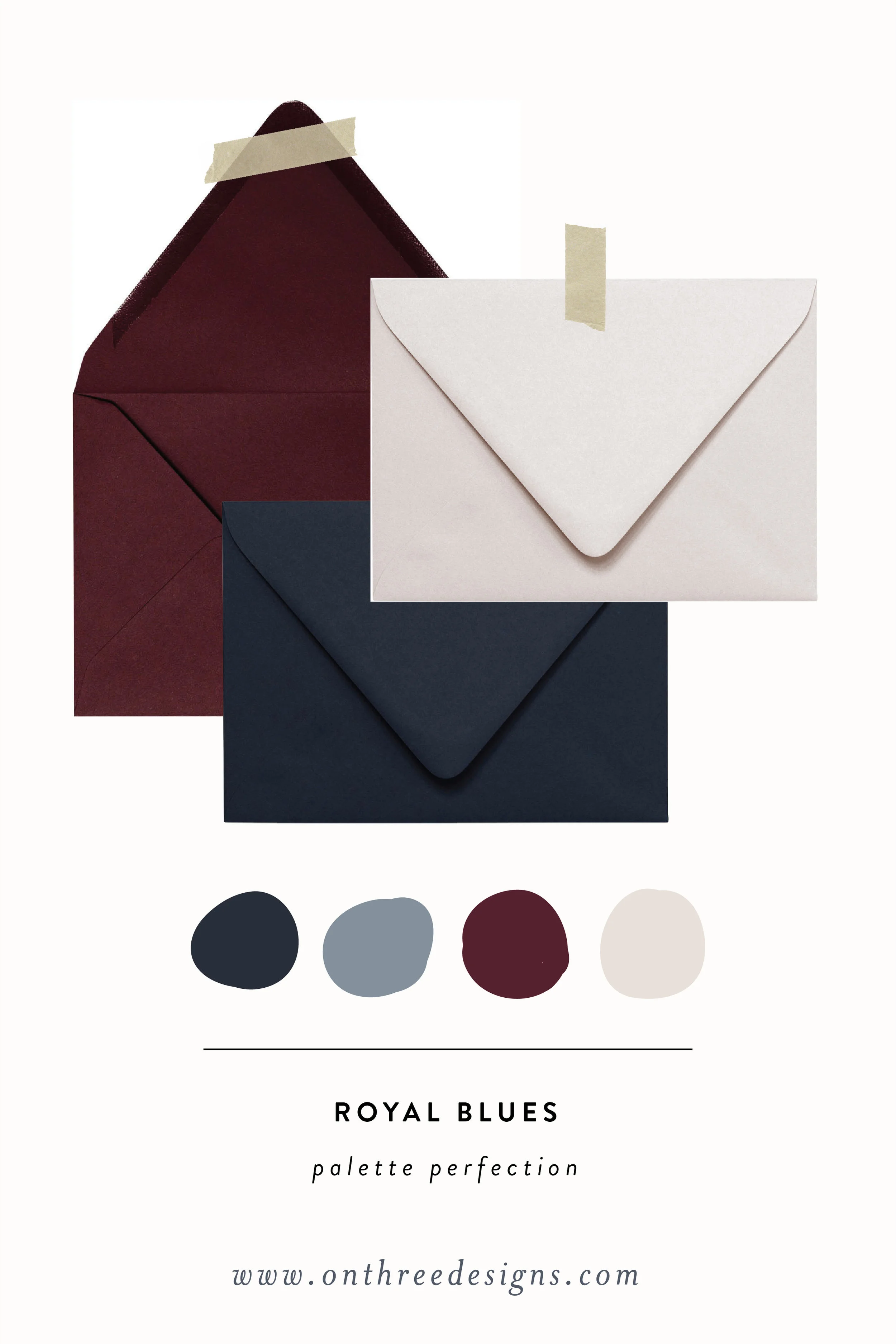 Navy and Burgundy Wedding