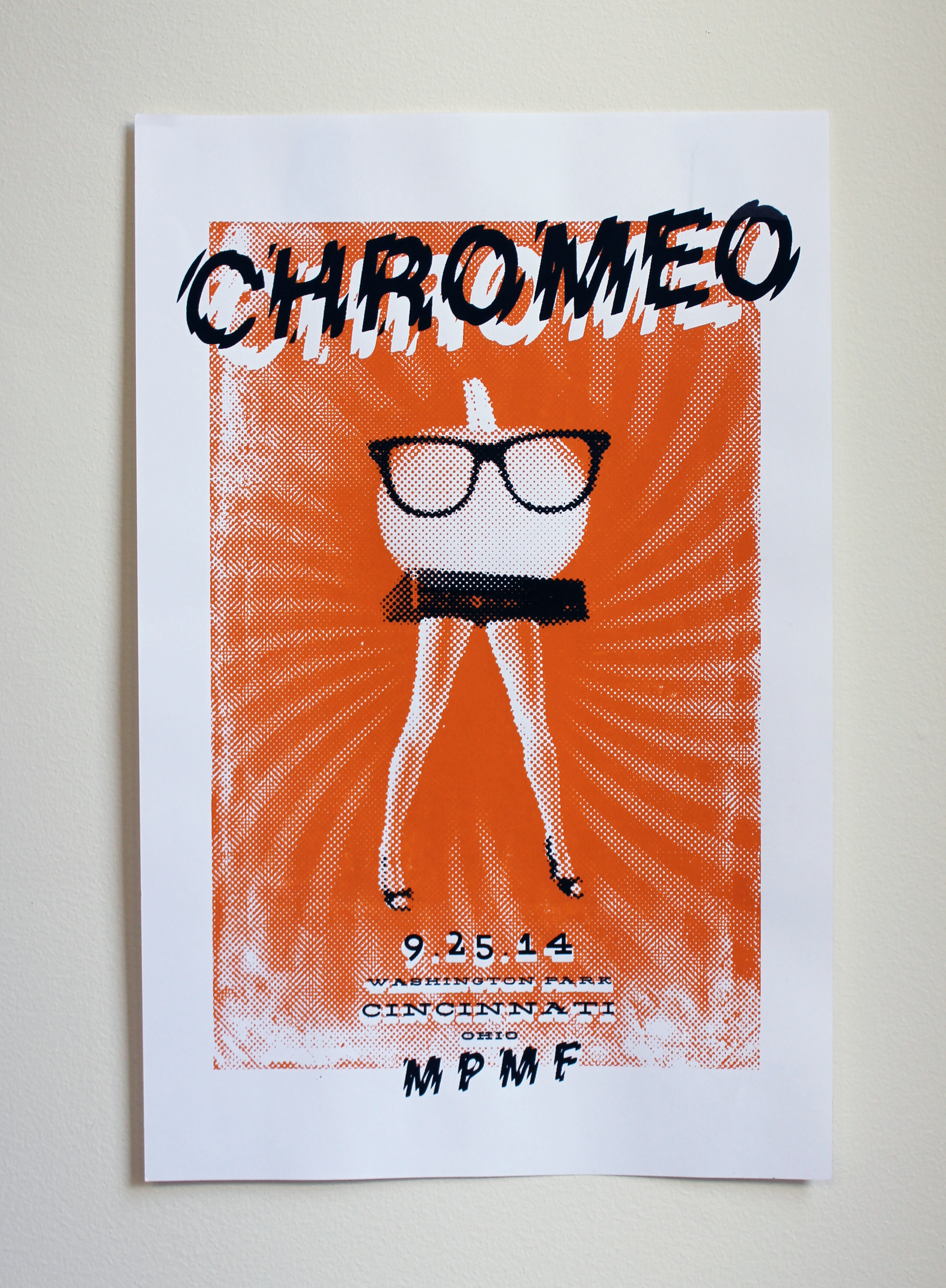 Chromeo MPMF 2014 Print