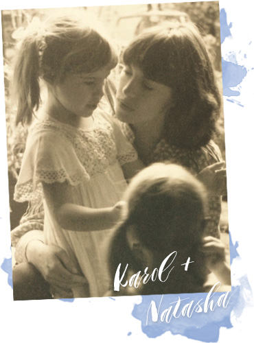 photo of Karol Richardson and her daughter Natasha
