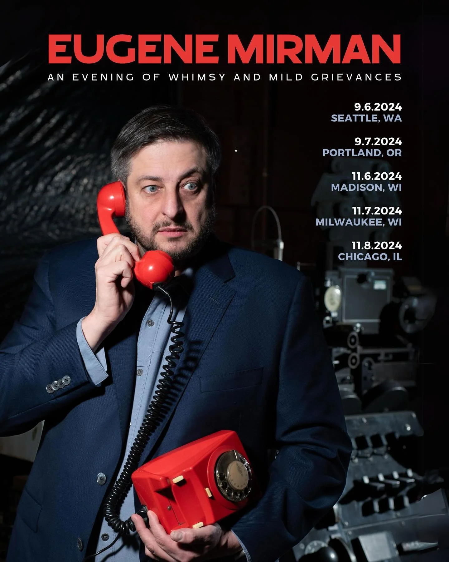 Tix on sale now for fall tour dates in Seattle, Portland (OR), Madison, Milwaukee and Chicago! Link in bio.