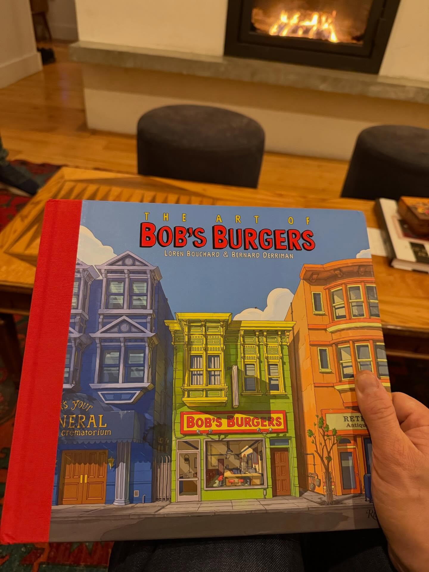 Thanks @rizzolibooks for sending me a copy of The Art Of @bobsburgersfox by @bernard.derriman and @lorenbouchardburger. It&rsquo;s beautiful!