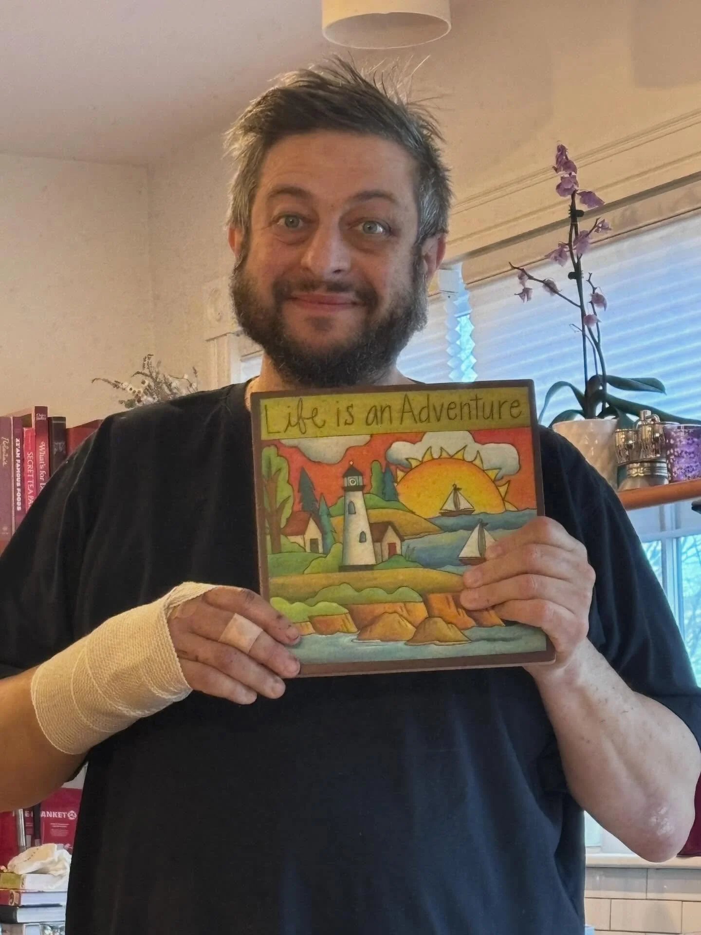 Hello everyone!

Thank you so much for all the well wishes, love and kind messages from friends and strangers. I am extraordinarily thankful to the heroic people that pulled me from the car and to the warm, kind and talented staff at the hospital tha