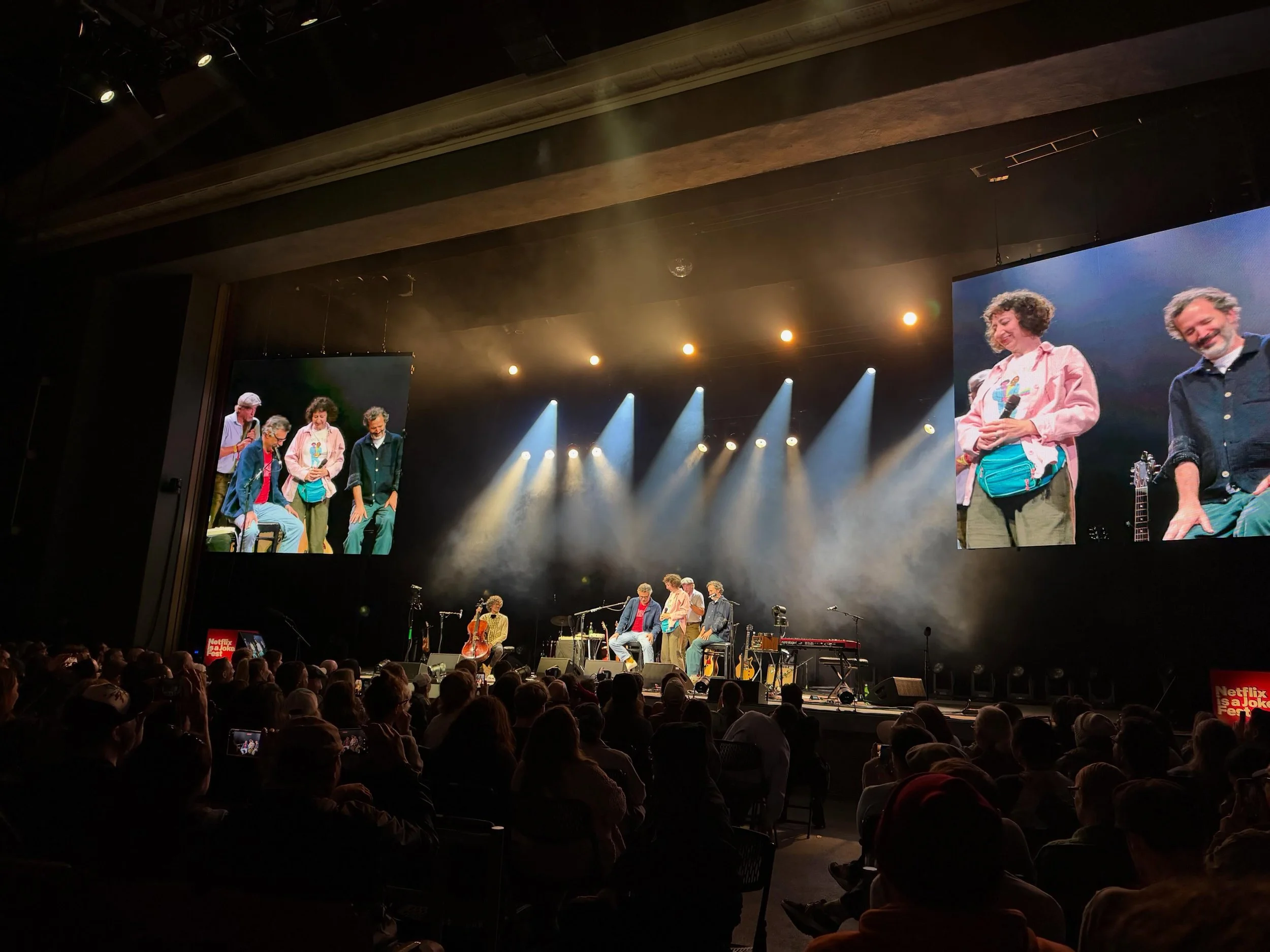 So fun seeing @flightoftheconchords last night!