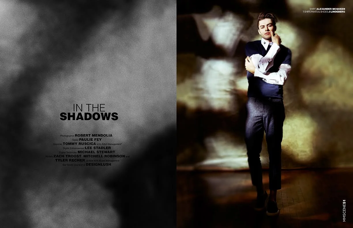 "In The Shadows" Pages 1 & 2