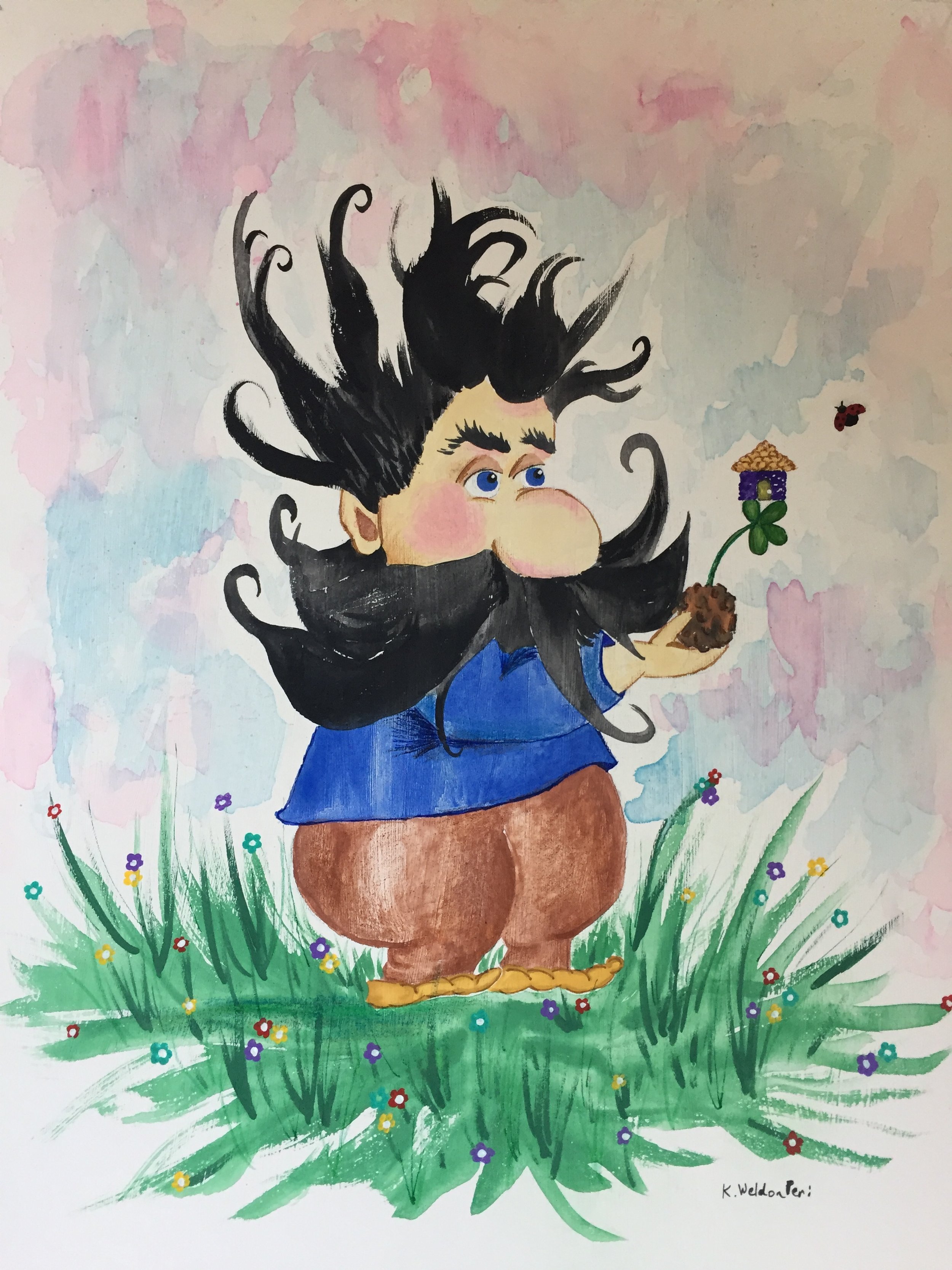 A home for a ladybug