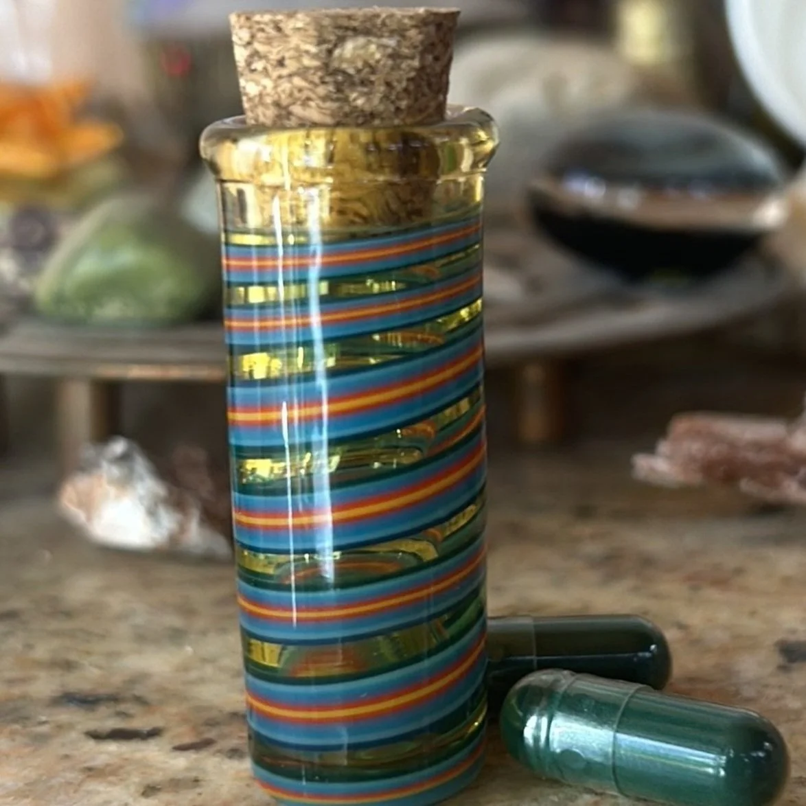 heady glass jars boro new mexico art