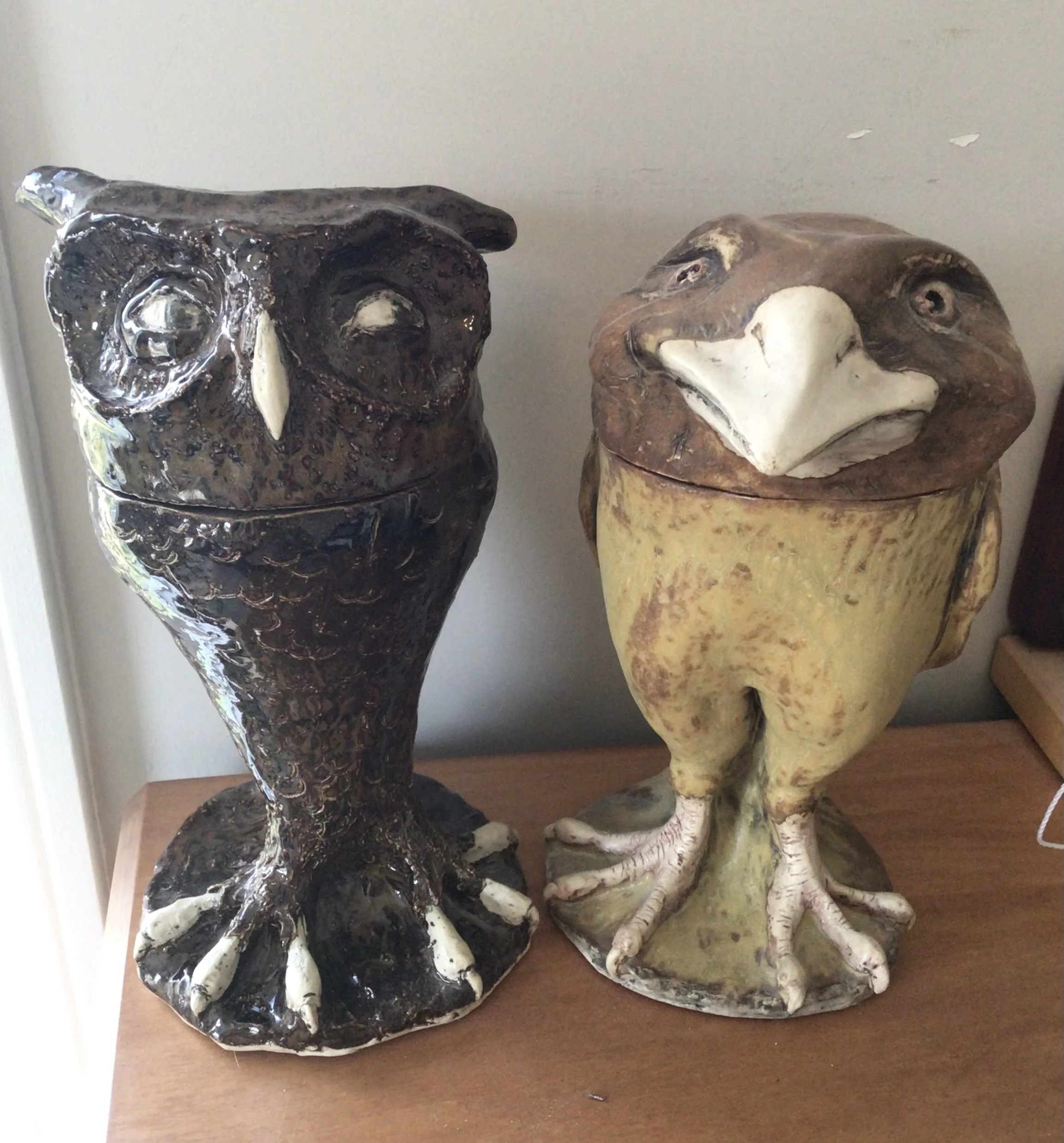 Homage to Martin Brothers Pottery “Wally Birds"