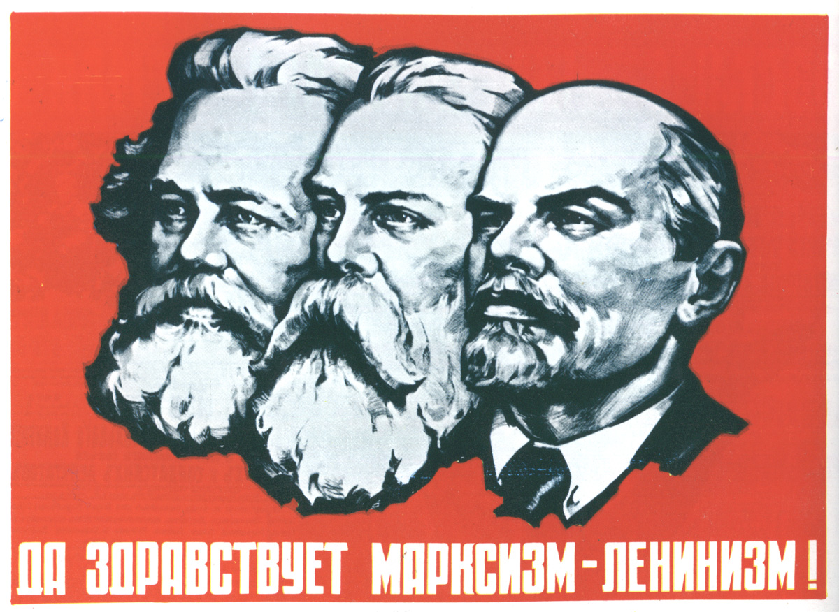  El panteón: Marx, Engels y Lenin