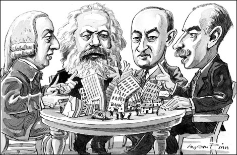  Adam Smith, Marx, Joseph Schumpeter y John Maynard Keynes 