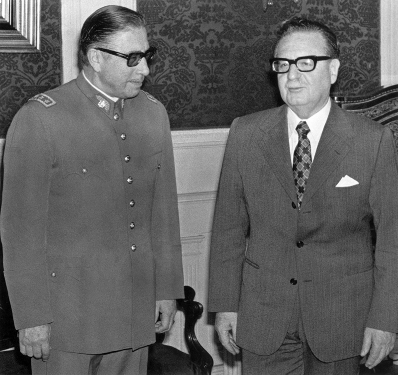 Pinochet y Allende