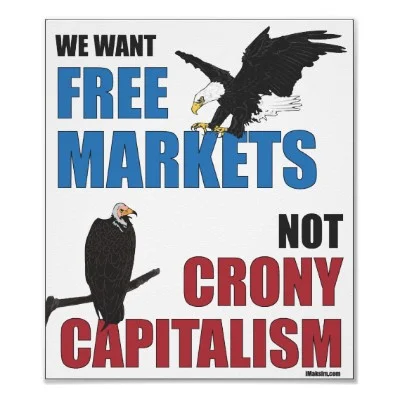 Libre mercado vs Capitalismo de compadrazgo o "amigotes"