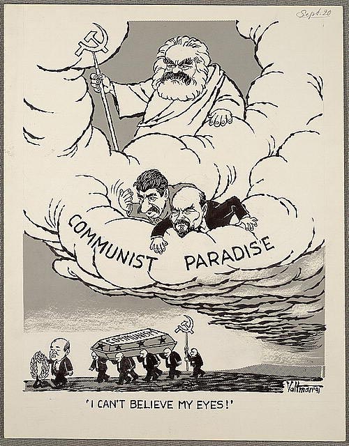  Marx, Lenin, Stalin y Gorbachov