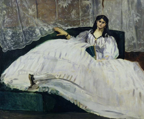 Édouard Manet. Maîtresse de Baudelaire (La amante de Baudelaire)