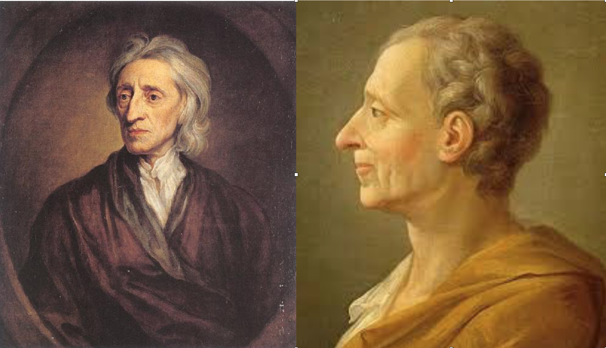 Locke y Montesquieu