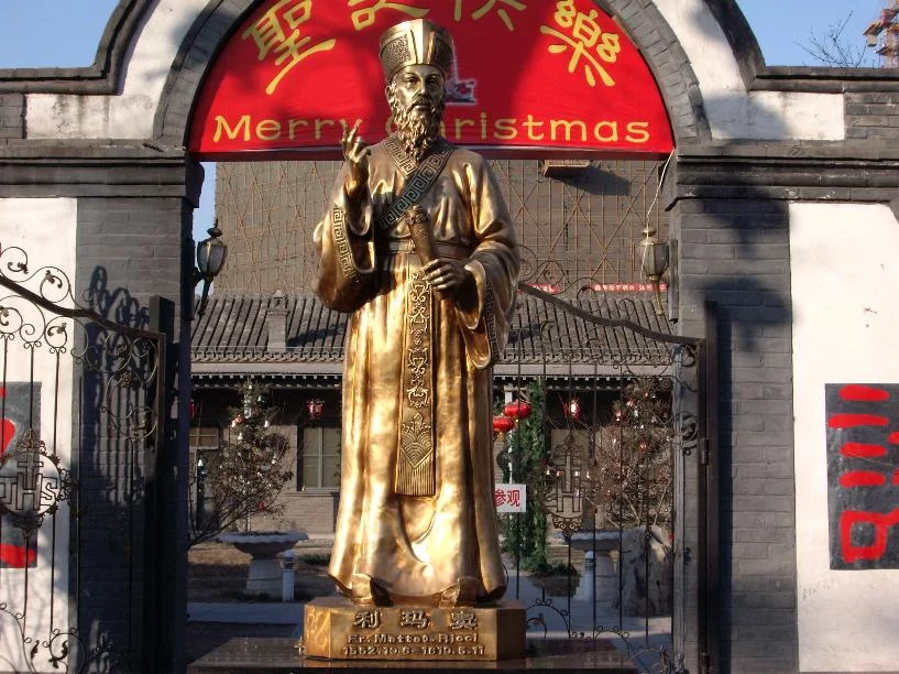  Estatua de Mateo Ricci en China