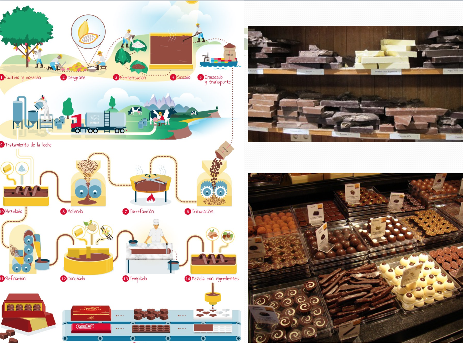 ¿Cómo puede el sistema de planificación central controlar el proceso de producción del chocolate, las materias primas, maquinarias e infraestructura que se necesitan? ¿Cómo asignar precios a los factores de producción y a los diversos tipos de chocolates (bienes finales)?